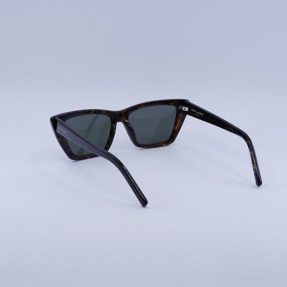 ?️New Saint Laurent SL276 MICA 002 Sunglasses - Dark Havana Frame, Grey Lenses main image 4